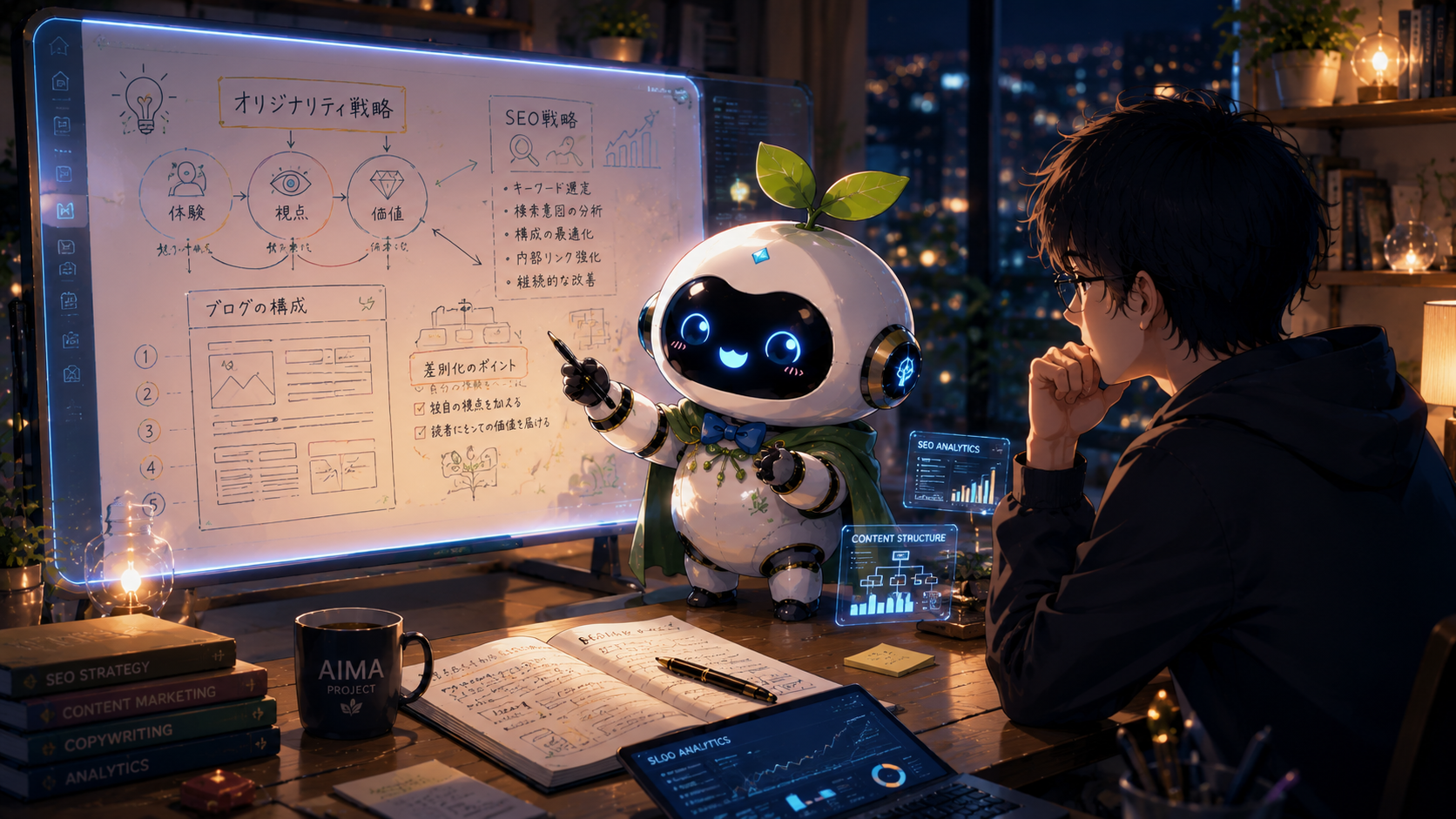 AIに相談することと指示を出すことがプロンプト。出来るだけ具体的に。構造の理解が高い。