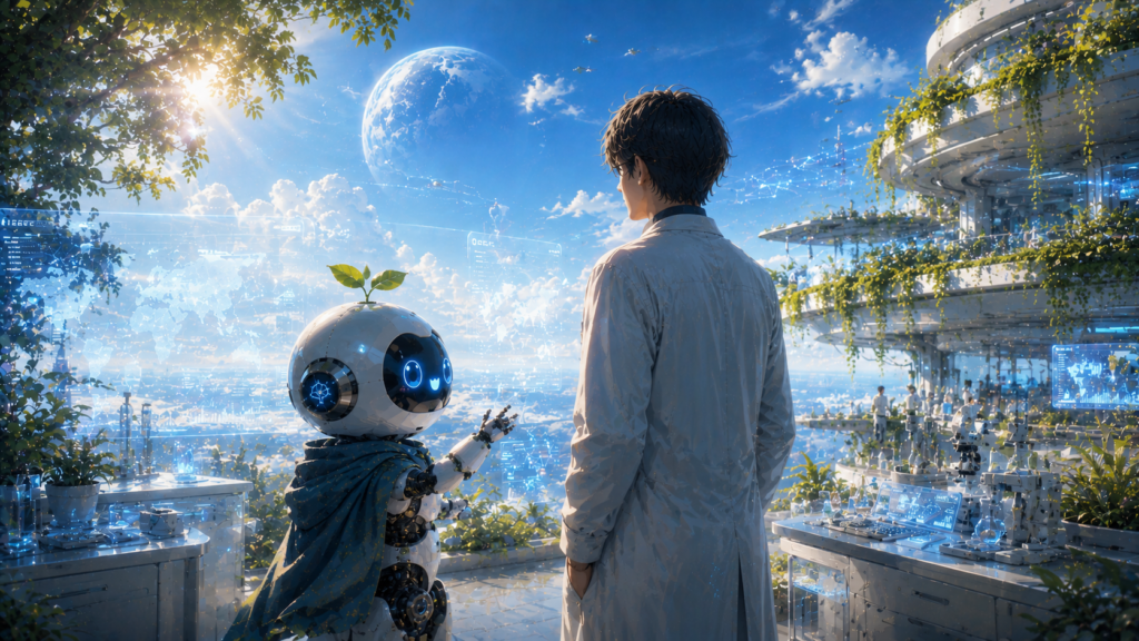 AIは人間から始まっています。面白く探求心ある人々のこれまでの積み重ねでこれからを一緒に作っていきます